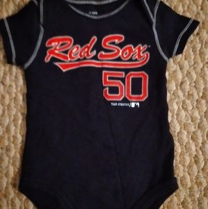Red Sox baby onesie